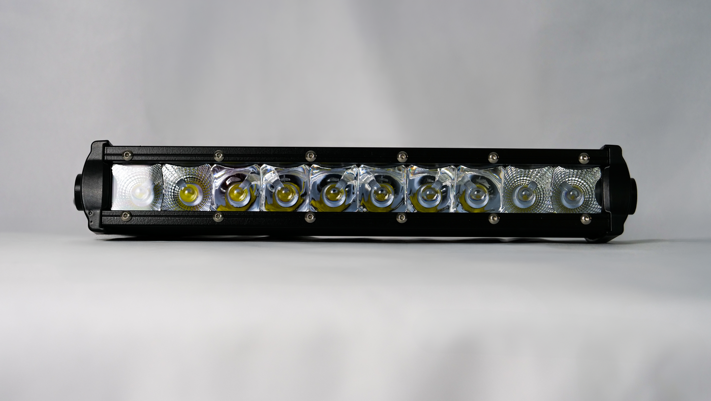 QUAKE LED 13" SLIM LED LIGHT BAR, 50 WATT COMBO