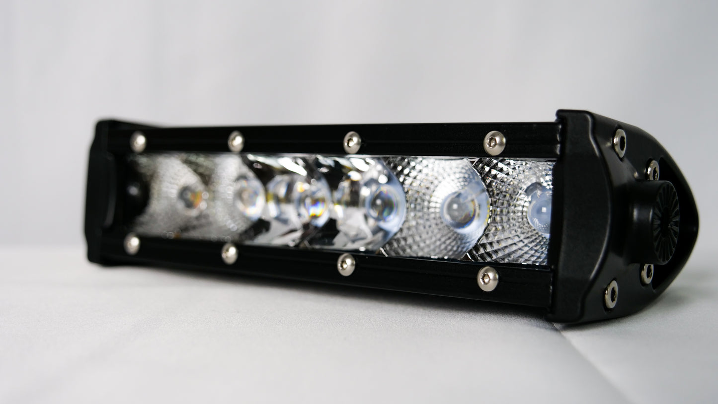 QUAKE LED 9" SLIM LED LIGHT BAR, 30 WATT COMBO