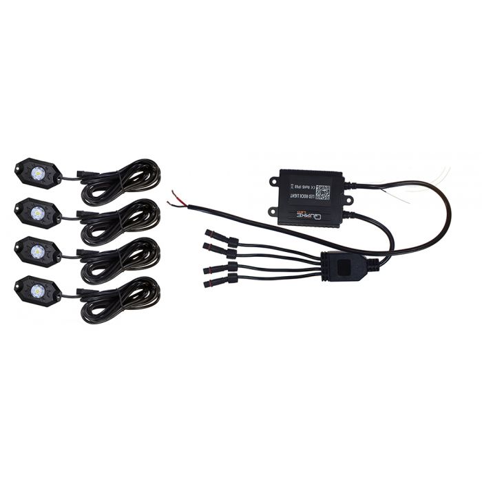 QUAKE LED RGB LED ROCK LIGHT KIT