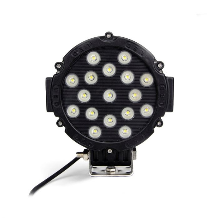 QUAKE LED 7" ROUND AFTERSHOCK SERIES LED LIGHT FLOOD