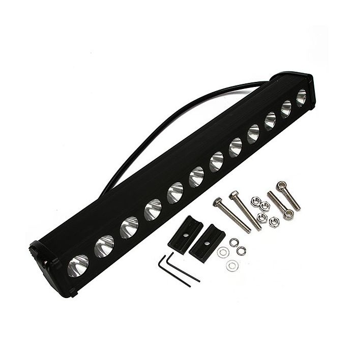QUAKE LED 23" ROUGE LED LIGHT BAR 120 WATT SPOT