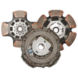 LIPE 1A - 15.5"- 6 paddle, twin ceramic disc. 2400 torque - 2 piece Install