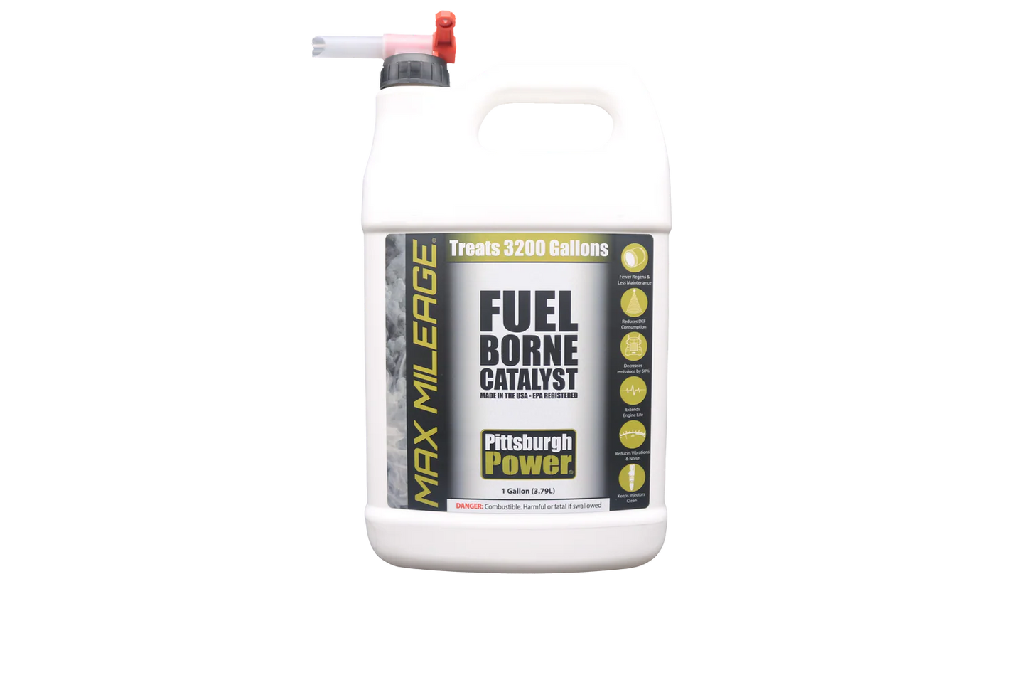 Max Mileage - Fuel Borne Catalyst - 1 Gallon