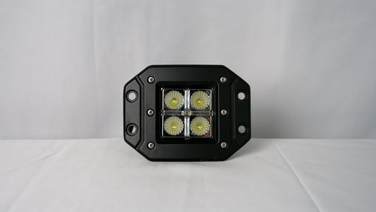 QUAKE LED 5" SQUARE SEISMIC SERIES LED LIGHT FLOOD, FLUSH MOUNT