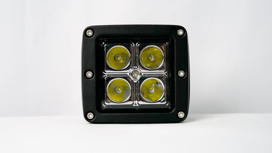 QUAKE LED 3" SQUARE SEISMIC SERIES LED LIGHT SPOT