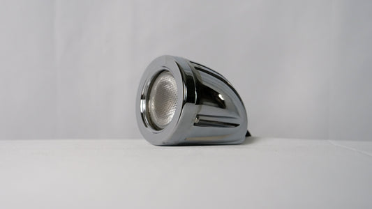 QUAKE LED 2" ROUND QUANTUM SERIES LED LIGHT FLOOD, CHROME
