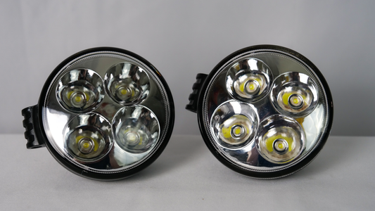 QUAKE LED 3.5" ROUND QUANTUM SERIES LED LIGHT FLOOD