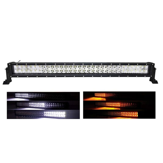QUAKE LED SUPER NOVA AMBER STROBE, DUAL ROW LED LIGHT BAR, 32"