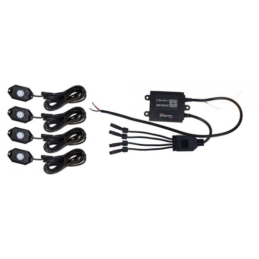QUAKE LED RGB LED ROCK LIGHT KIT