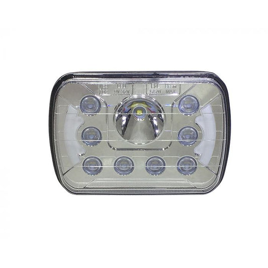 QUAKE LED 5" X 7" HEADLIGHT RECTANGLE TEMPEST SERIES LED LIGHT